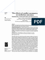 The Effects of Conflict Asymmetry On Mediation Outcomes