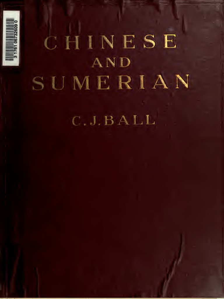 Chinese and Sumerian grammar and dictionary