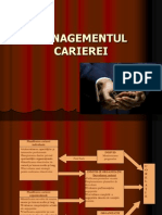 Managementul Carierei