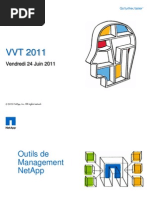 Outils de Management NetApp