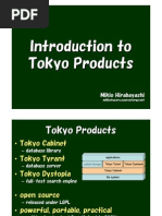 Download Tokyo Cabinet and Tokyo Tyrant Presentation by Oleksiy Kovyrin SN12016121 doc pdf