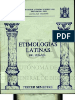 Etimologías Latinas UANL