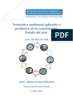 Normativa ambiental de productos de construcción