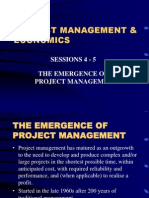 Project Management & Economics