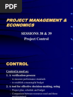 Project Management & Economics