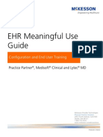 EHR Meaningful Use Guide: Configuration and End User Training