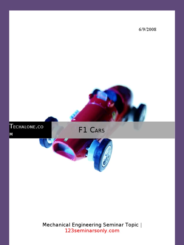 F1Cars Seminars PDF Manual Transmission Tire