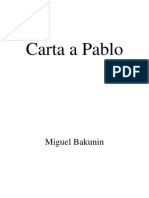 Carta a Pablo