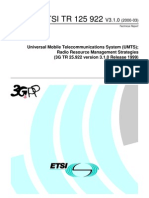 Universal Mobile Telecommunications System (UMTS);
Radio Resource Management Strategies