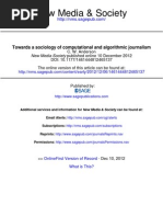 Download Towards a sociology of computational and algorithmic journalism by Chanders1 SN120198213 doc pdf
