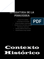 Literatura de La Posguerra Española