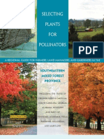 Plants for Pollinators Southeastern Mixed Forest Province a Regional Guide for Farmers Land Managers and Gardeners