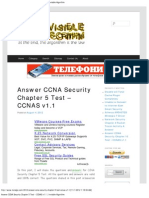 Answer CCNA Security Chapter 5 Test - CCNAS v1.1 - Invisible Algorithm