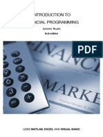 Introduduction To Financial Programming