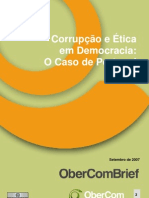 Corrupção e Ética em Democracia O Caso de Portugal