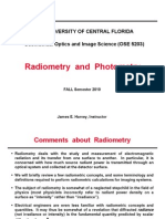 4.0 Radiometry Photometry