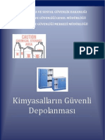 Kimyasalların Güvenli Depolanması