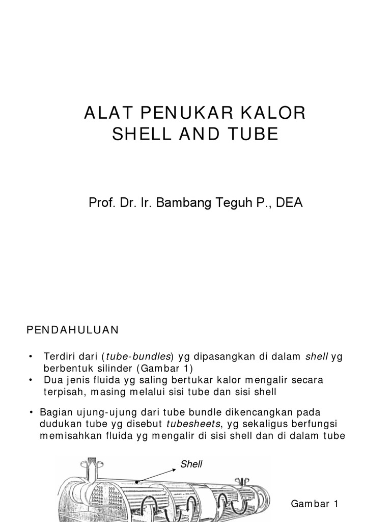 Shell and Tube | PDF
