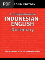 25.a Comprehensive Indonesian-English Dictionary | PDF | Acronym ...