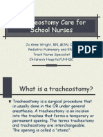 Tracheostomy Care For School Nurses