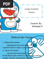 Download ANALISIS VITAMIN by Rahma Yumiwaki SN120243985 doc pdf