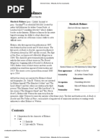 Download Sherlock Holmes - Wikipedia by Hilmy Alghifari SN120245402 doc pdf