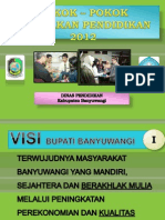 Pokok Kebijakan Pendidikan 2013