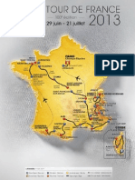 2013 Tour de France Route