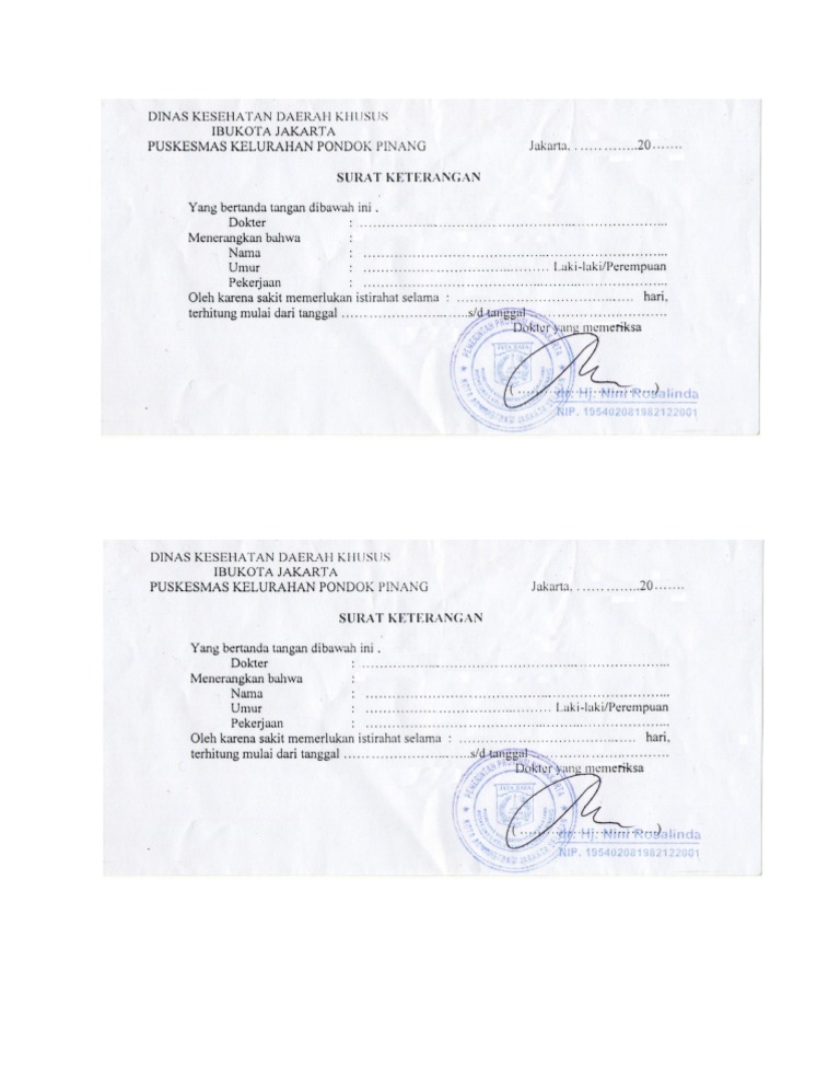 Surat dokter