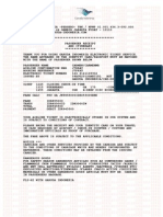 Garuda Indonesia Electronic Ticket Receipt and Itinerary