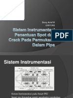 Sistem Instrumentasi Penentuan Spot Dan Crack Pada Permukaan