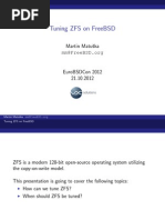 Download Tuning ZFS on FreeBSD by i8bit SN120291123 doc pdf