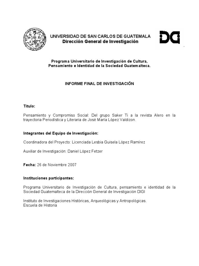 La Vida Rota (Documental) | PDF | Guatemala | Intelectual