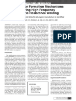 Penetrator Formation Mechanisms During High-Frequency Electric Resistance Welding