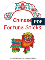 Chinese Fortune Stick