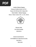 Download Analasis Hukum Dagang Putusan MAHKAMAH AGUNG Nomor 8 KPdtSus2012 Tahun 2011 by Eva Dewi Singodimedjo SN120307898 doc pdf