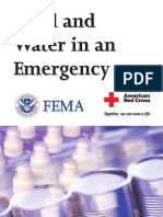food and water in emergency