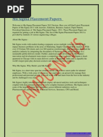 Download Mu Sigma Placement Papers-1 by Rahul Jain SN120326448 doc pdf