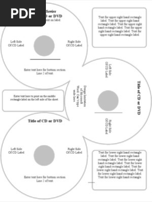 CD Label Document