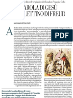 LA PAROLA DI GESÙ SUL LETTINO DI FREUD Di MASSIMO RECALCATI - Repubblica 14.01.2013