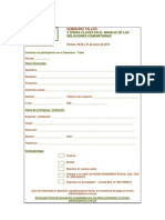 Ficha de Inscripcion Seminario Taller Pleno