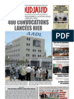 Journal El Moudjahid 15-01-2013