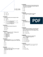 Matematika Dasar SPMB