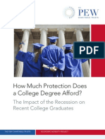 Does a College Degree Afford Protection?