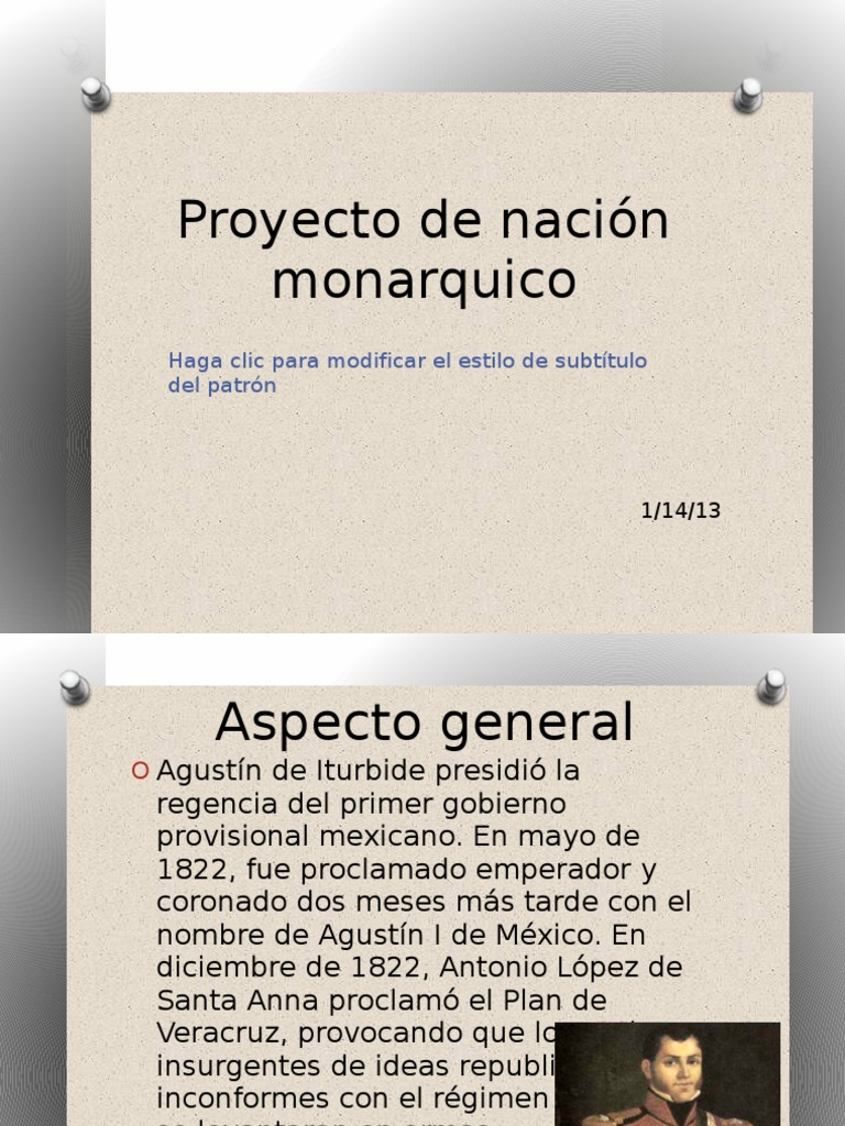 Proyecto de Nación Monarquico PDF