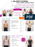 New Year Edition 2013: 10 Weeks To A New Year, New Body, & New Found Health Transformation Program