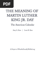 Download The Meaning of Martin Luther King Jr Day by Cheryl Miller SN120372610 doc pdf