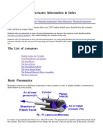 2.007 Actuator Information & Index