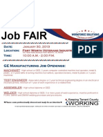 GE Job Fair