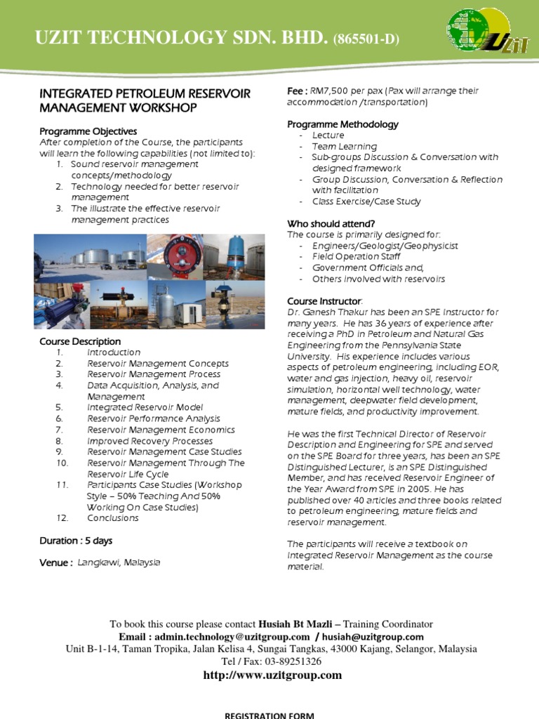 Integrated Petroleum Reservoir Management PDF Petroleum Reservoir Enhanced Oil Recovery